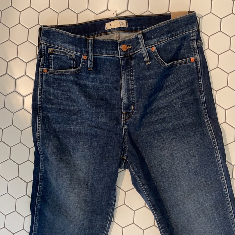 Barely worn Madewell 10” High-Rise Skinny Jeans